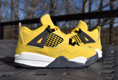 Nike Air Jordan 4 Retro TD 'Lightning' 2021 BQ7670-700 Toddler