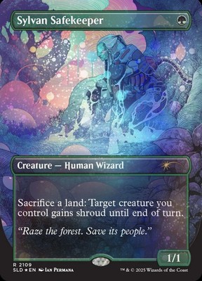 MTG Secret Lair Alien Auroras Galaxy FOIL - Sealed - SLD Secret