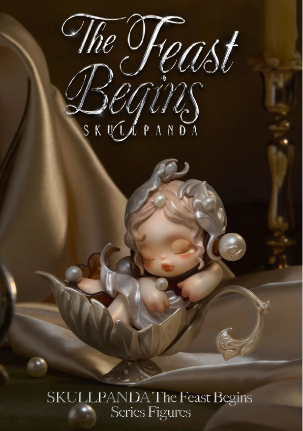 Authentic Skullpanda The Feast Begins Series Figures Cute Toy Gift