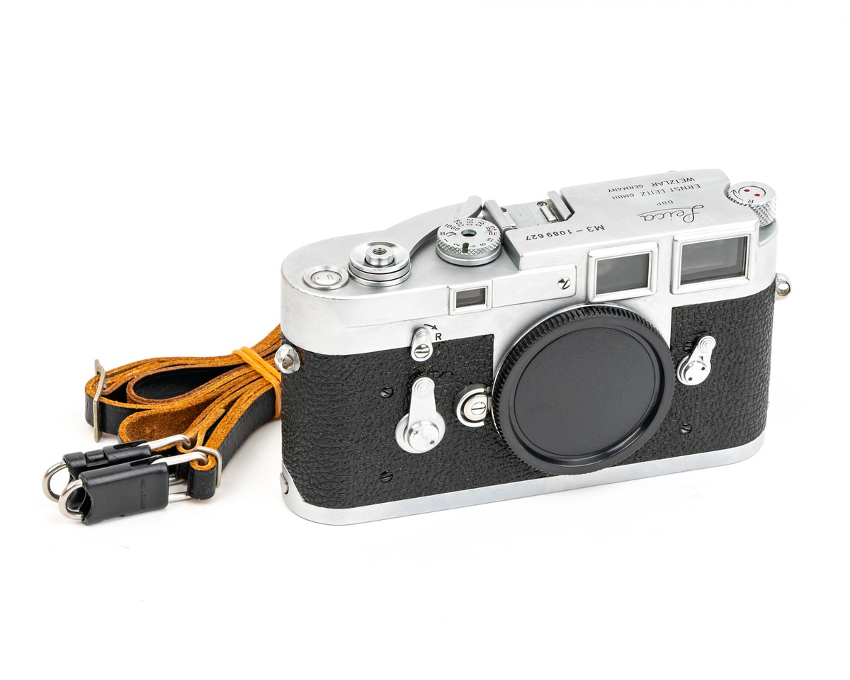 Ex Leica M3 Single Stroke Rangefinder Film Camera Body Silver Year