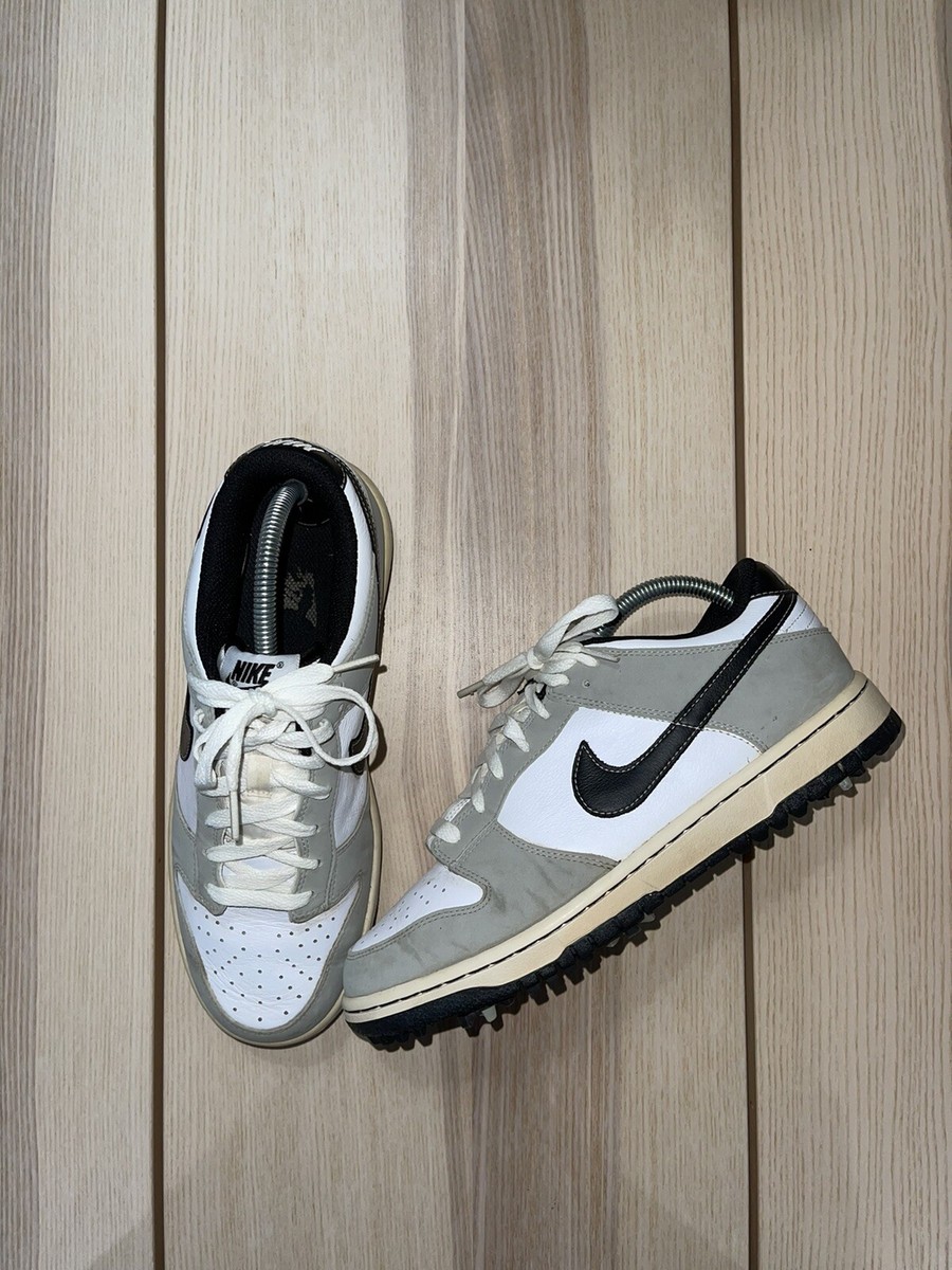 Nike Dunk NG Golf Shoes White Black Granite | eBay