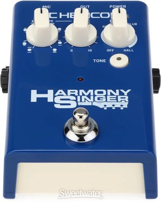 TC-Helicon Harmony Singer 2 Vocal Harmony and Reverb Pedal for