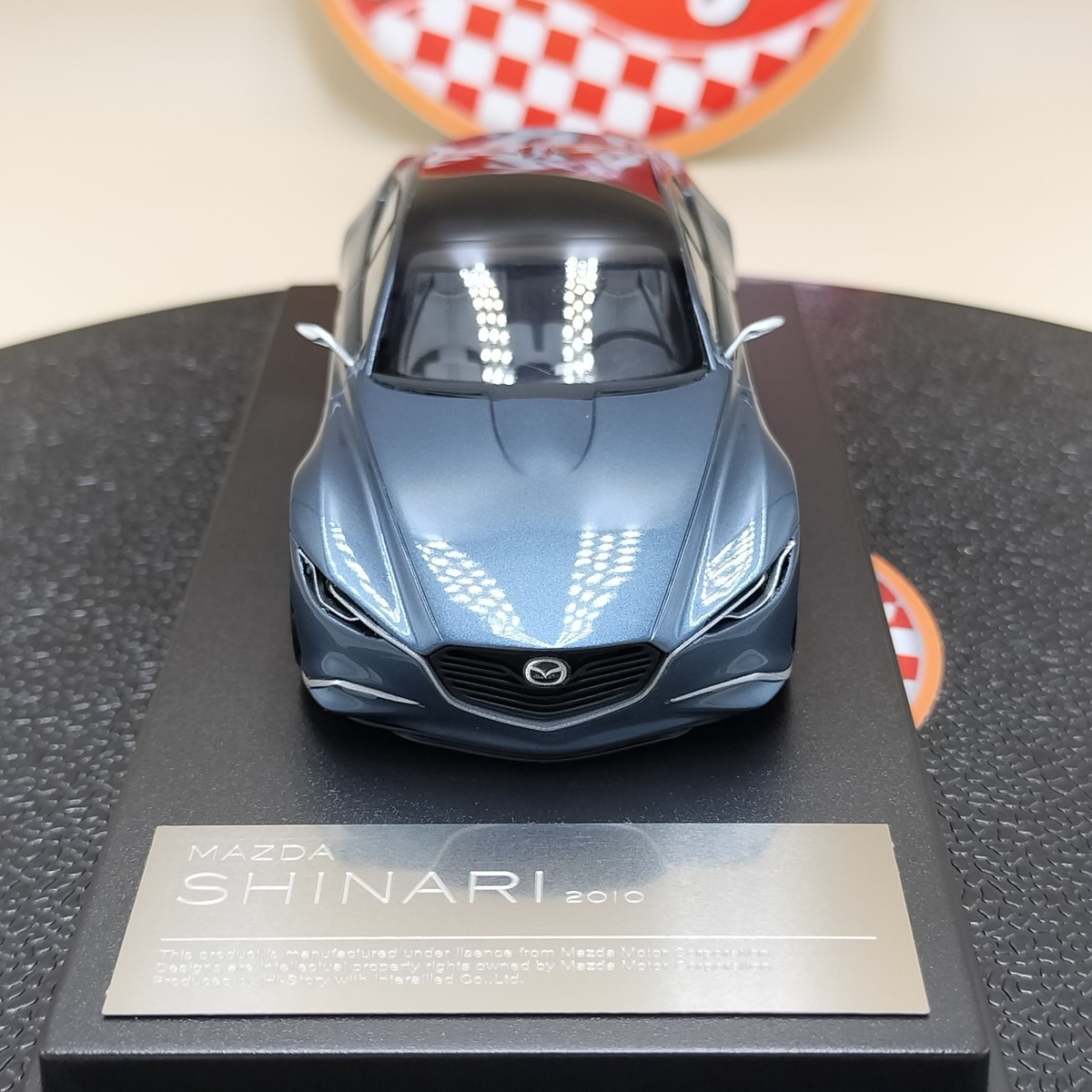 Hi-Story 1/43 MAZDA SHINARI 2010 HS049 Los Angeles Auto Show