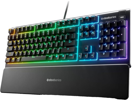 SteelSeries Apex 150 RGB Gaming Keyboard Splash Resistant Prism