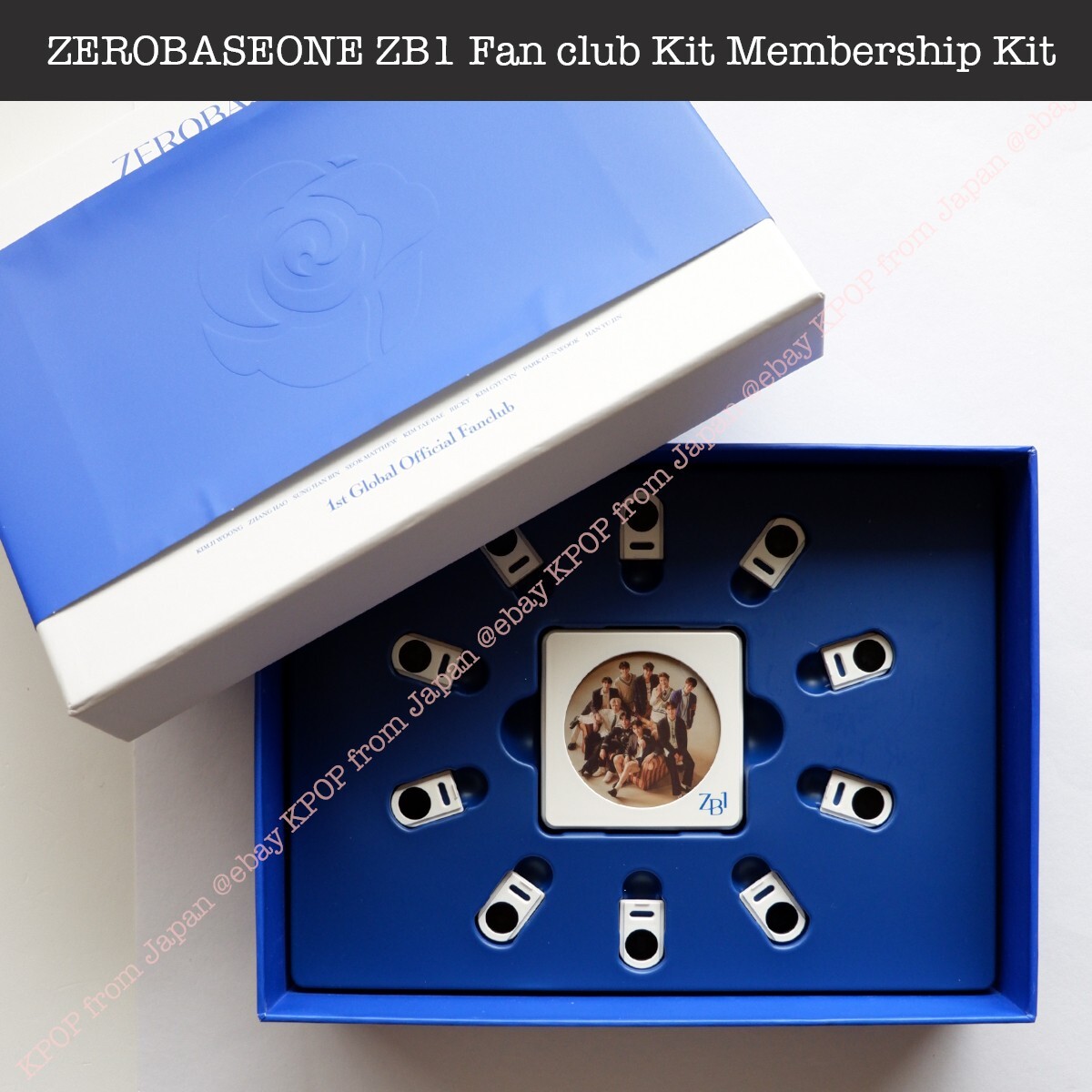 ZEROBASEONE ZB1 Fan club Kit Membership Kit Membership card