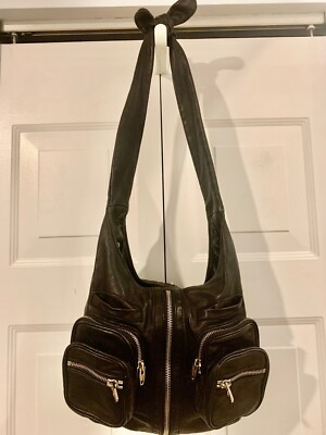 RARE VINTAGE ALEXANDER WANG DONNA HOBO BLACK | eBay