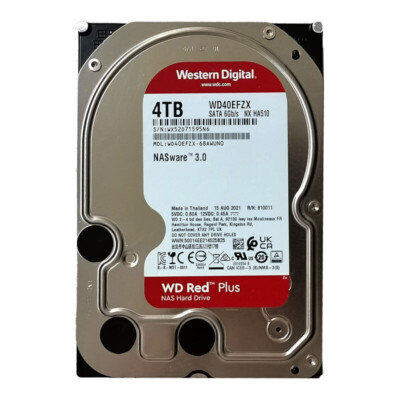 Western Digital Red Plus 4TB WD40EFZX 5400RPM 128MB Sata 3.5