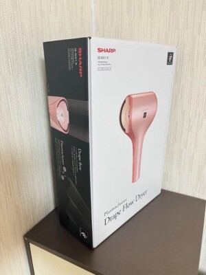 Sharp Ib-wx1-p Plasma Cluster Drape Flow Dryer Pink Shell White