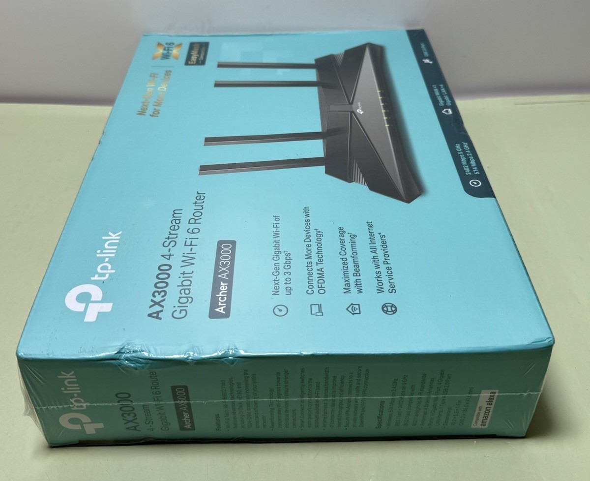 TP-LINK Archer AX3000 Dual-Band Wi-Fi 6 Router for sale online | eBay