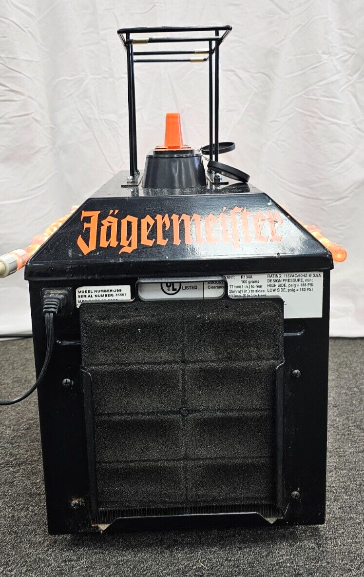 Jagermeister Tap Machine J99 Three 3 Bottle Shot Dispenser - READ