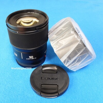 Panasonic LUMIX S-S50 50mm f/1.8 Lens - Black for sale online | eBay