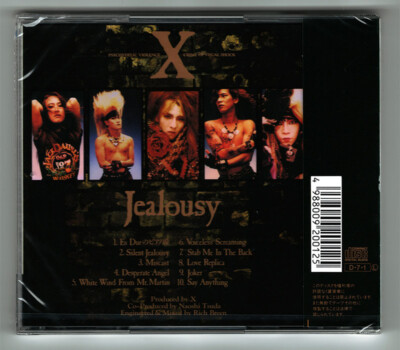 X-JAPAN : Jealousy (CD), 1991 Original recording, New & Sealed