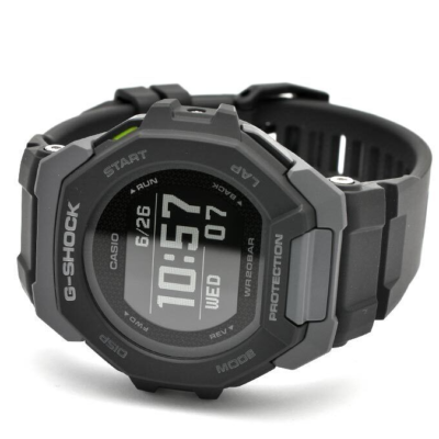CASIO G-SHOCK GBD-300-1JF G-SQUAD Bluetooth Solar Digital Watch