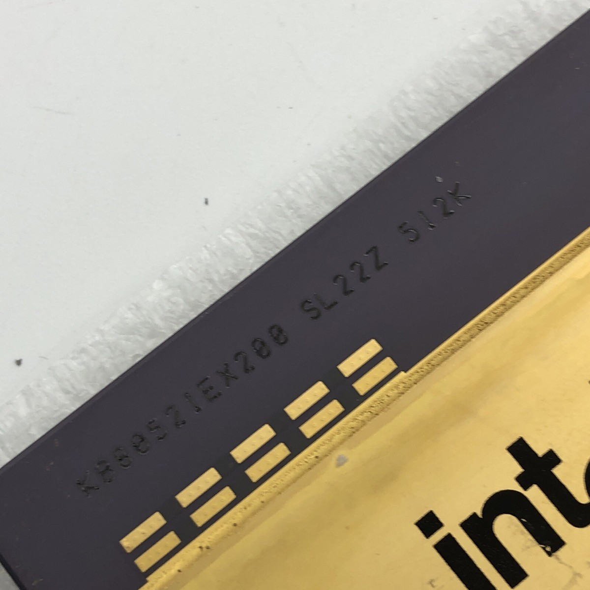 Intel Pentium Pro 200 MHz 512K L2 Socket 8 CPU Processor 1994