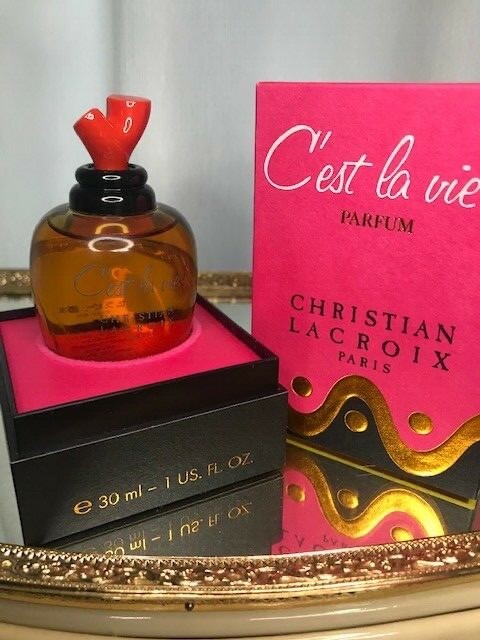 C'est La Vie Christian Lacroix pure parfum 30 ml. Vintage 1990