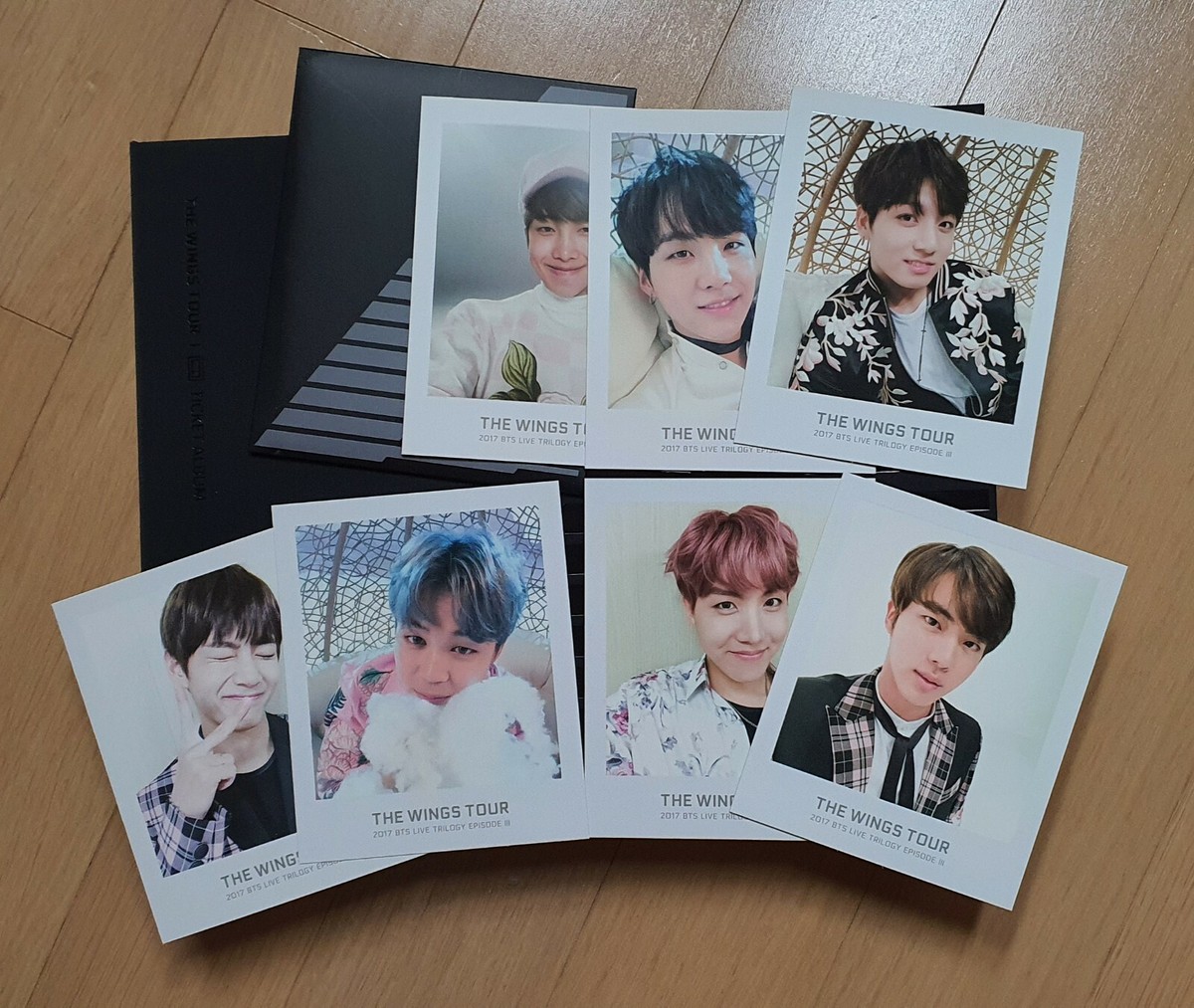 BTS THE WINGS TOUR 2017 Ticket Album Full Set Official + tracking