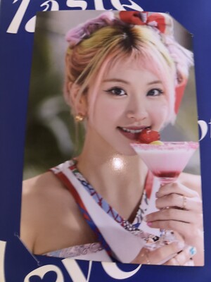 TWICE [Taste of love] MOMO Autographed Signed Album | eBay