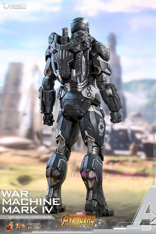 Hot Toys Mms499d26 1/6 Avengers Infinity War Diecast War Machine