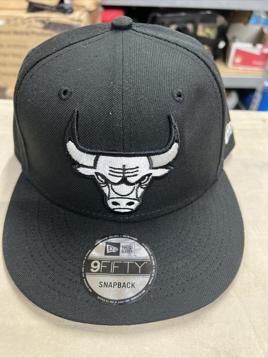 Chicago Bulls New Era 9Fifty Black/White NBA Snapback 950 | eBay