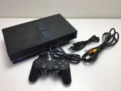 Sony PlayStation 2 ZEN BLACK clear Console SCPH-37000 PS2 Japan