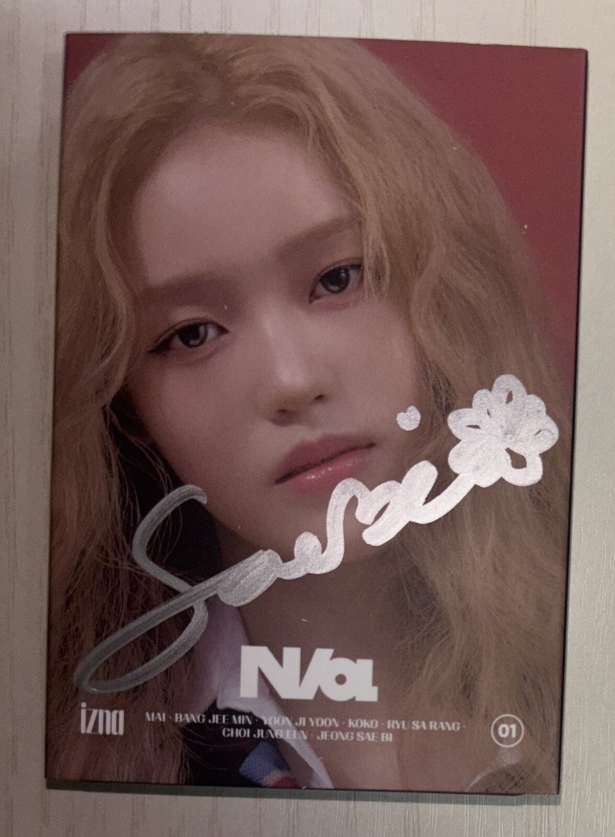 IZNA [N/a] JEONG SAEBI Autographed Signed Album Nemo ver. | eBay