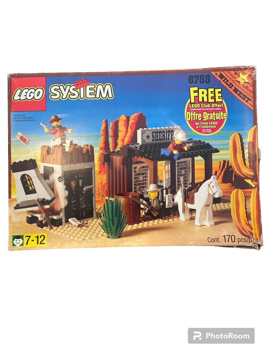 LEGO Set 6755 - Wild West Sheriff's Lock-Up With Box And