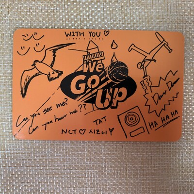 NCT Dream JENO [ WE GO UP ] Official CREW CARD Photocard, 2nd