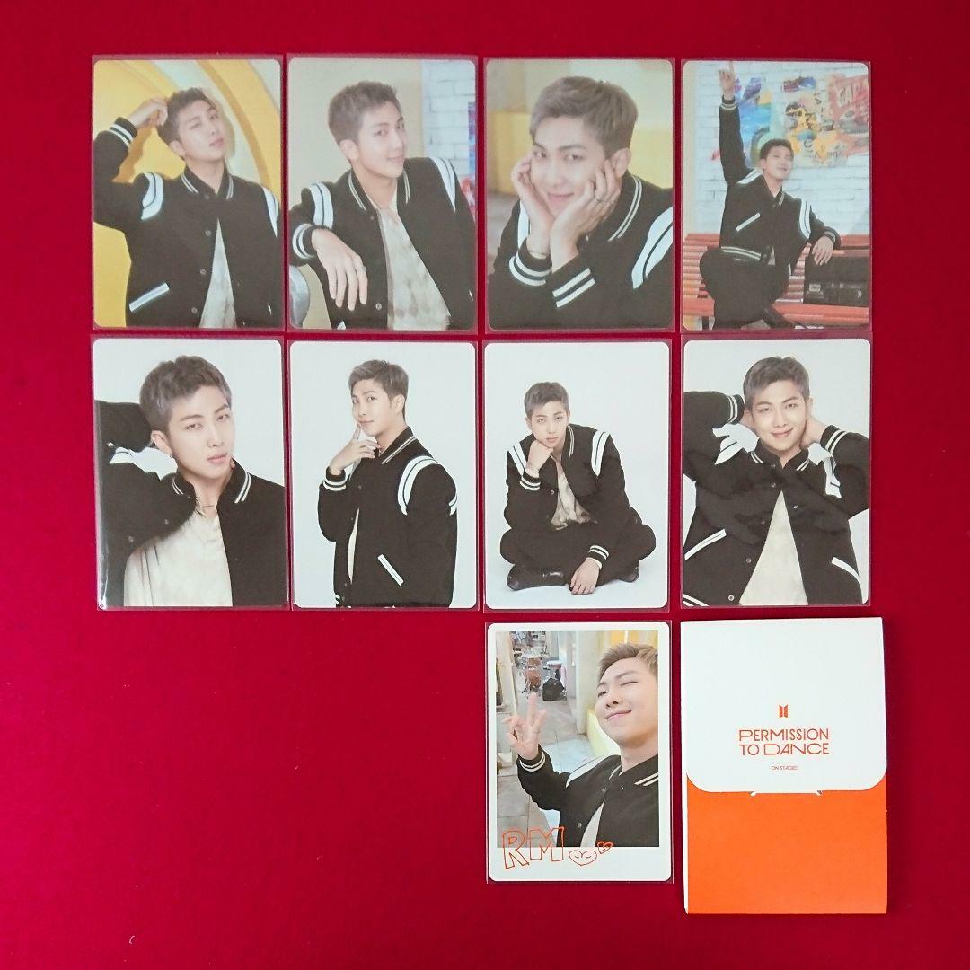 BTS RM Namjoon PERMISSION TO DANCE ON STAGE PTD mini photo card
