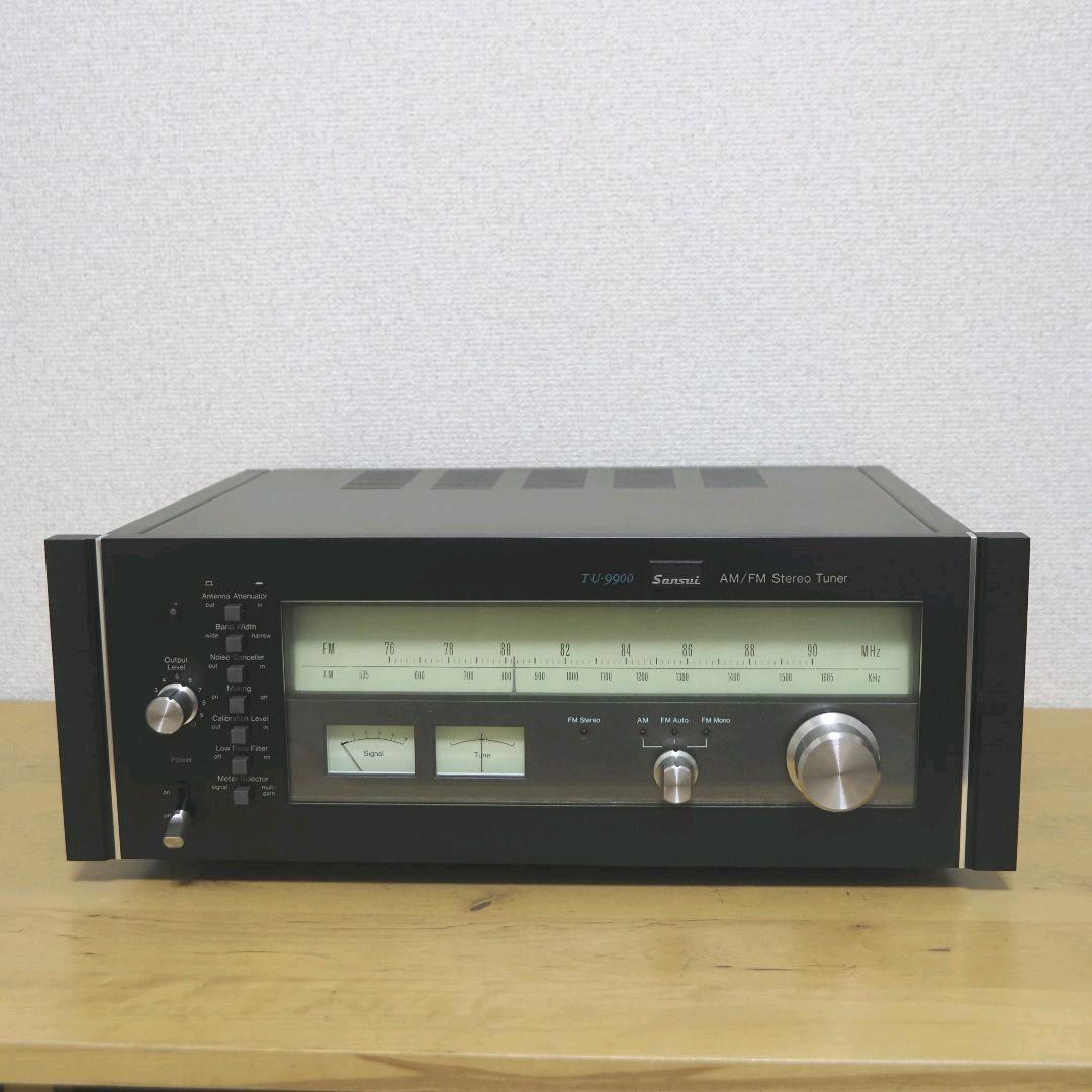 Vintage Sansui TU-9900 AM/FM Stereo Tuner Works Read Description