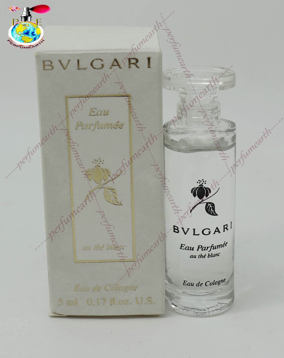 Bvlgari Eau Parfumee Au The Blanc 0.17 oz/5ml Eau De Cologne Mini