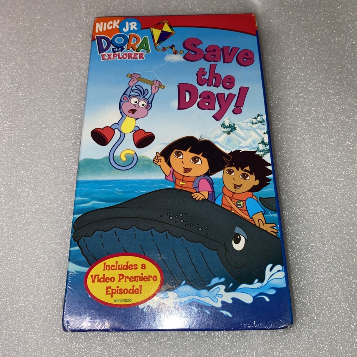 Dora the Explorer - Save the Day (VHS, 2006) Nick Jr. Sealed- NEW