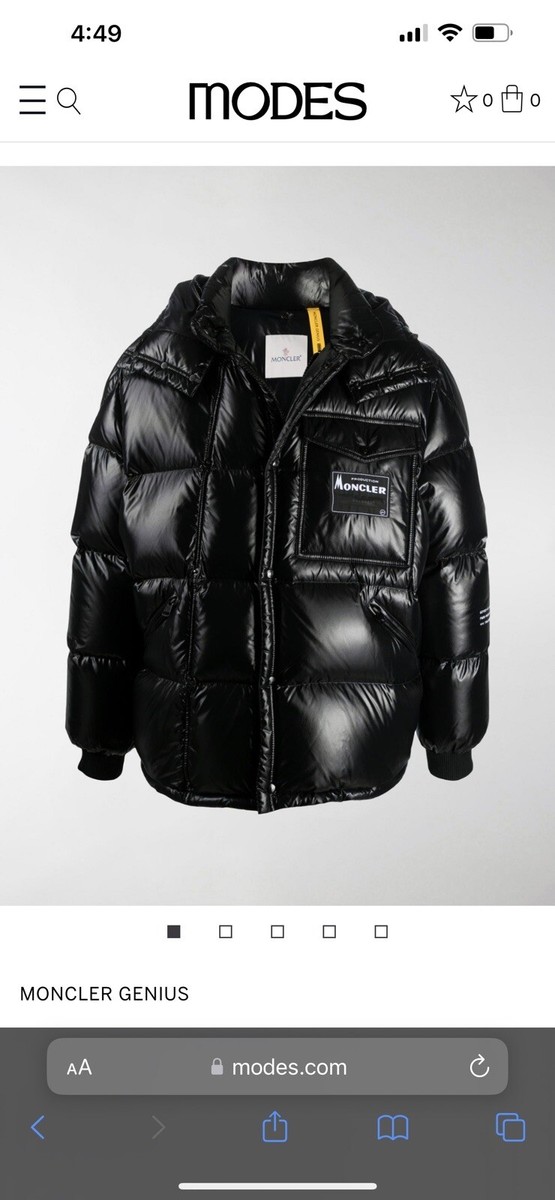 Moncler Fragment X Genius Down Jacket sz 2 | eBay