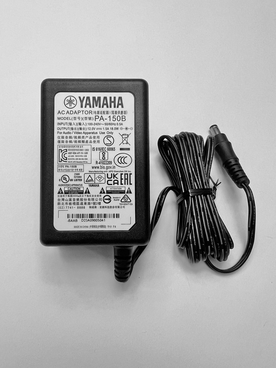 Yamaha PA-150B Power Adapter, KPA6 PA-150A EAD-10 P DGX Series