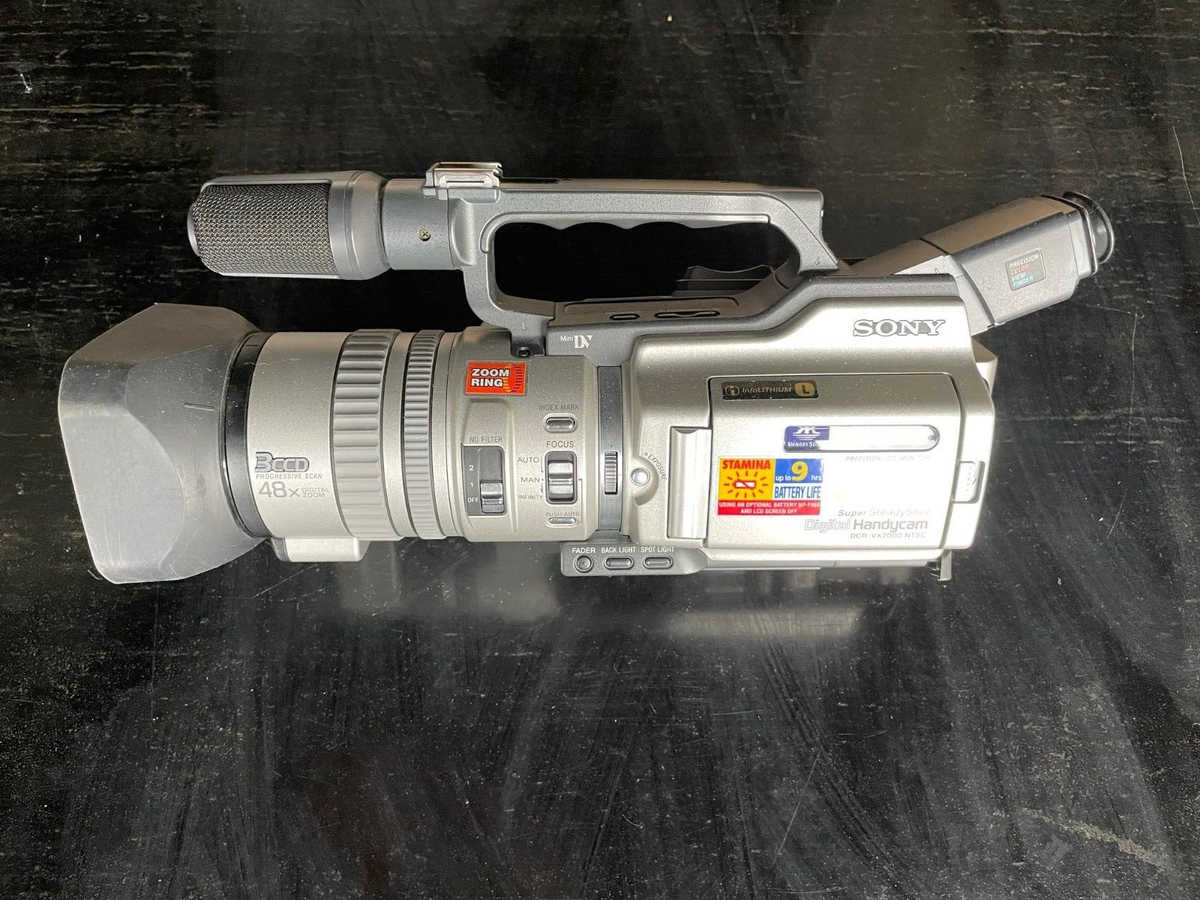 Sony Digital Handycam DCR-VX2000 NTSC | eBay