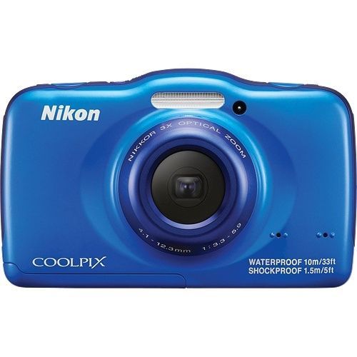 Nikon COOLPIX S32 13.2MP Digital Camera - Blue for sale online | eBay