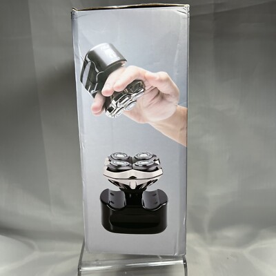 Skull Shaver Pitbull Silver PRO Electric Head and Face Shaver