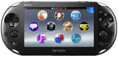 PS Vita PCH-2000 Sony Playstation Wi-Fi model black PCH-2000ZA11