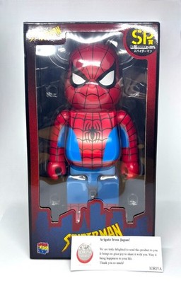 MEDICOM TOY BE@RBRICK 400% Spider-Man Marvel Bearbrick Figure
