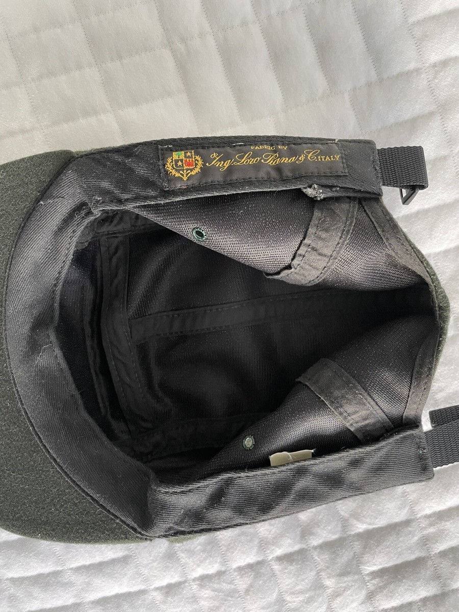 Supreme Loro Piana Wool Box Logo Hat Olive DS Men's Camp Cap