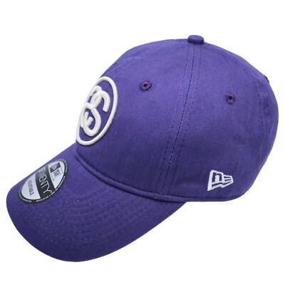 Stussy x New Era SS Link 9Twenty Cap Purple | eBay