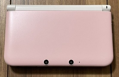 USED Japanese Nintendo 3DS XL LL PINK WHITE SPR-001 only console