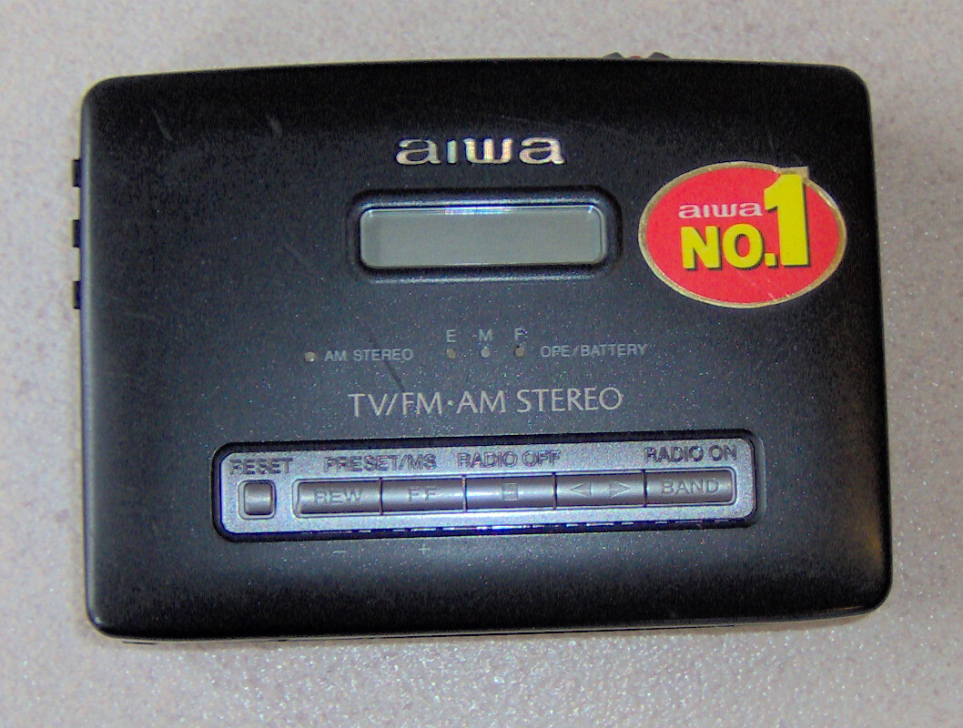 Aiwa HS-JX859 Stereo Cassette Recorder with Packaging