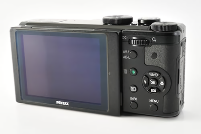 PENTAX MX-1 12.0MP Digital Camera Black Tested Working From Japan