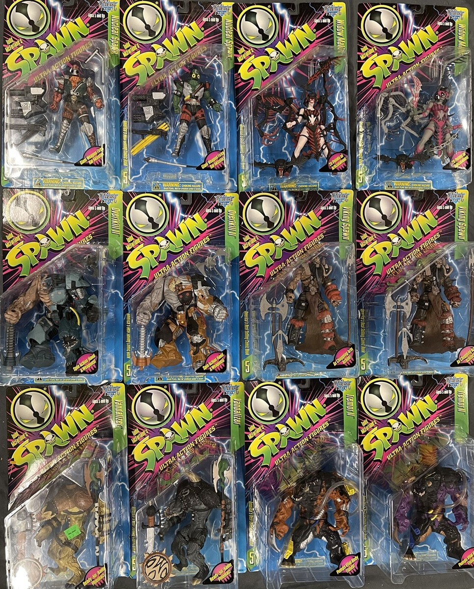 Mcfarlane Toys Spawn Series 5 Set With Variants Nuclear & Viking