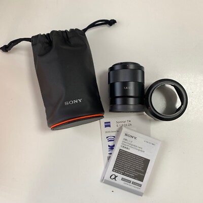 Return Item) Sony SONNAR T* E 24mm F1.8 ZA Lens - SEL24F18Z | eBay