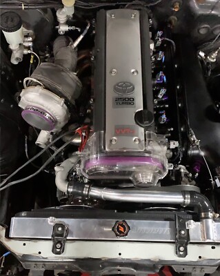 1JZ VVTI GTE CLEAR CAM TIMING BELT COVER FIT TOYOTA CHASER JZX100