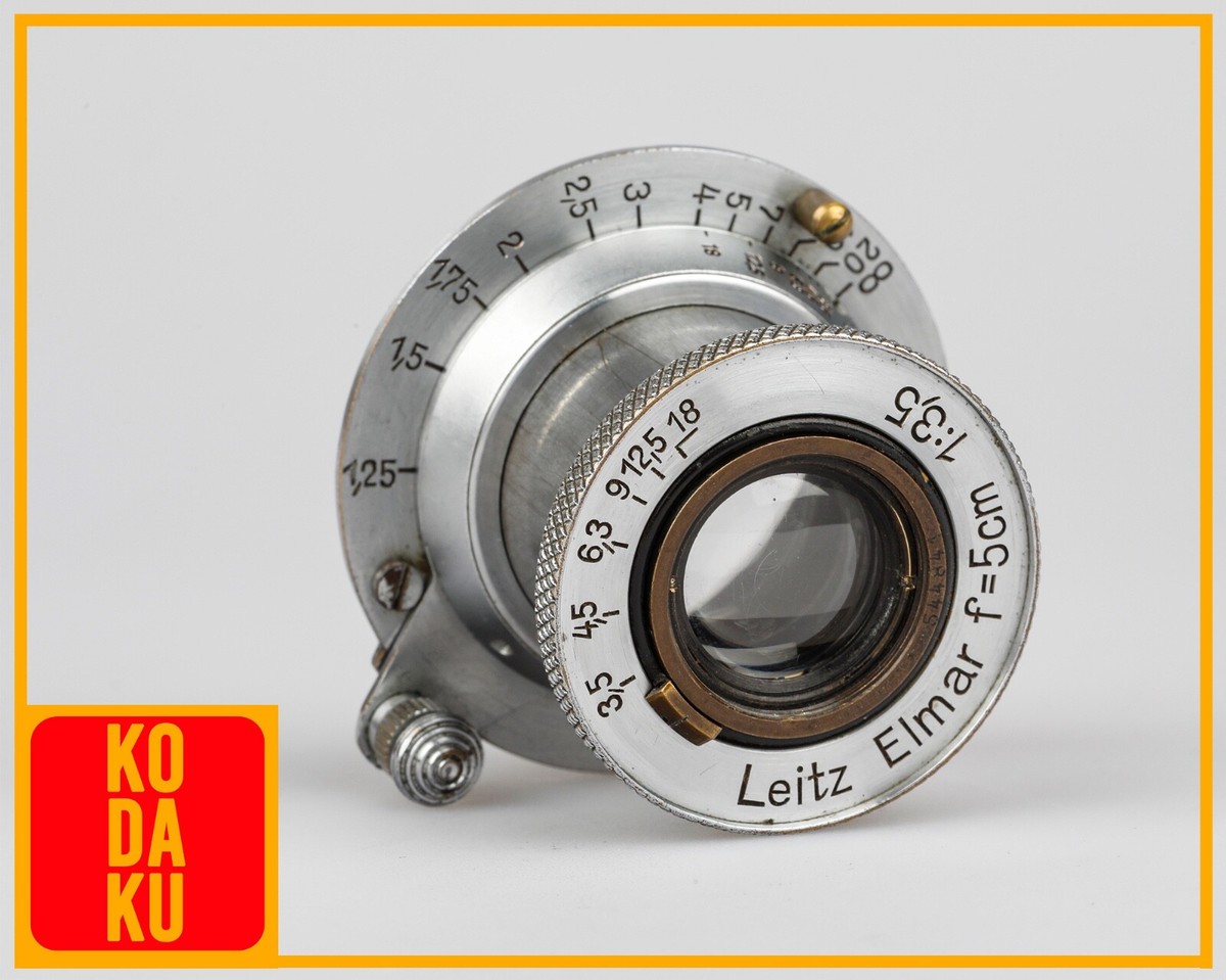 Leica Leitz Elmar 50mm 5cm F3.5 LTM Screw Mount Lens CLA'D TESTED