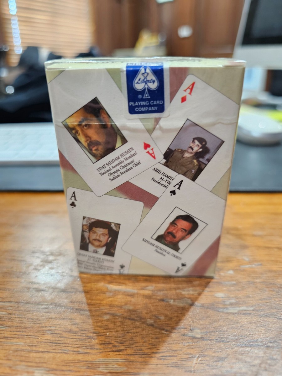 Iraqi Most Wanted Playing Cards Saddam Iraq /Operation Enduring