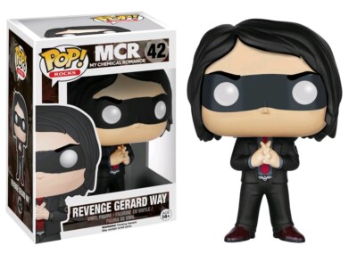 FUNKO POP ROCKS MCR MY CHEMICAL ROMANCE #42 REVENGE GERARD WAY