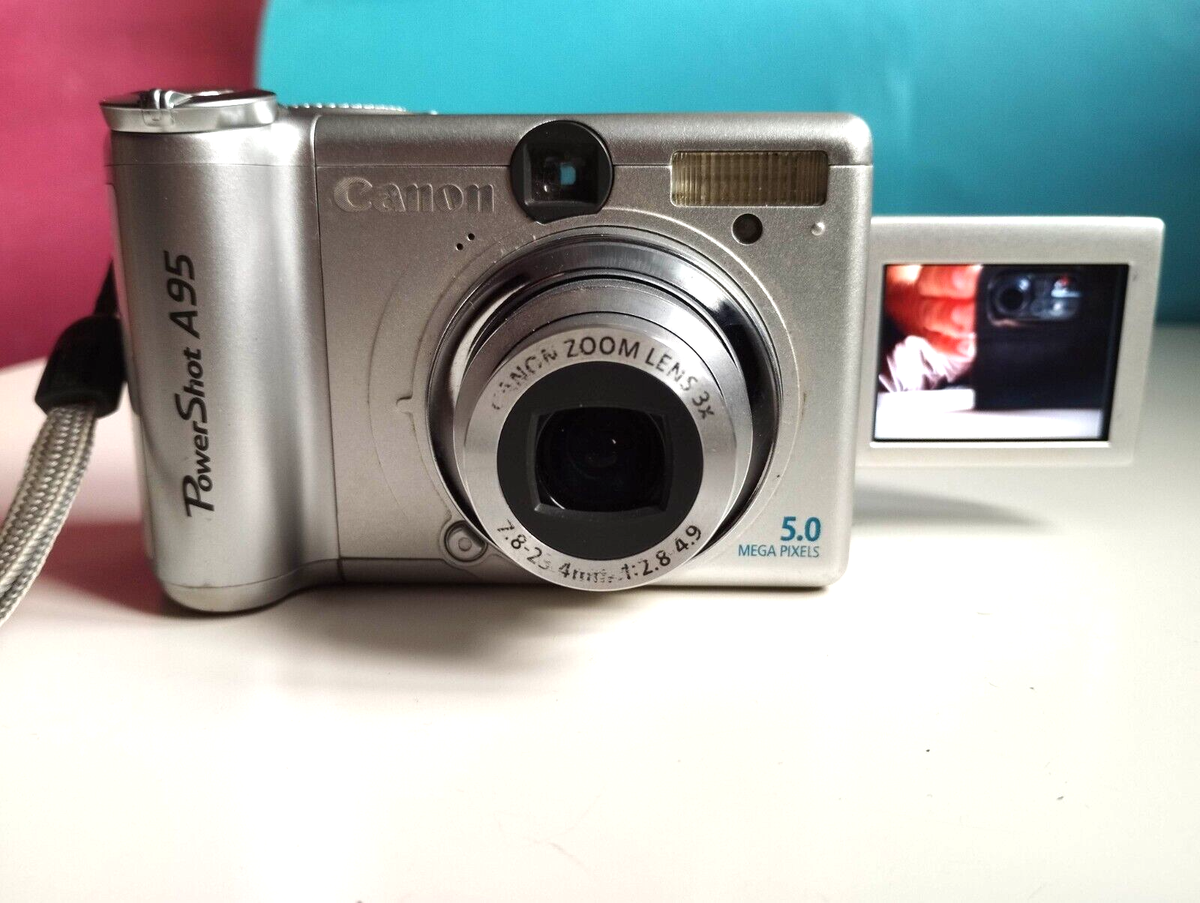 Digital Camera Canon PowerShot A95 Lens 7.8-23.4 MM + Smart Memory